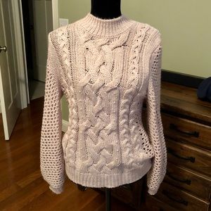 Rose colored sweater